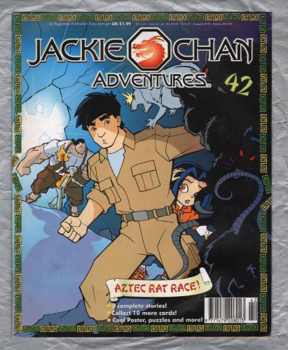 Jackie Chan Adventures - No.42 - March 30th 2005 - `Aztec Rat Race!` - An Eaglemoss Publication