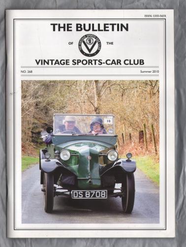 THE BULLETIN of the Vintage Sports-Car Club - Issue No.268 - Summer 2010 - `The Pomeroy Trophy` - Published by The VSCC