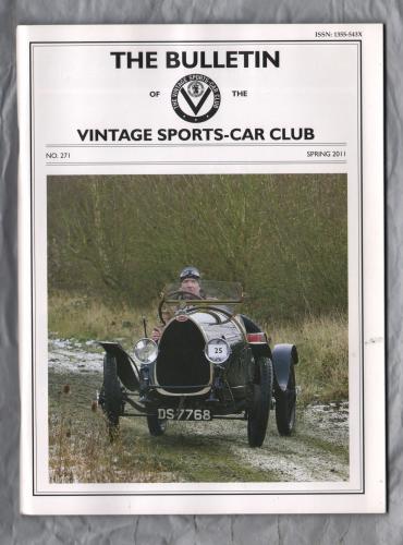 THE BULLETIN of the Vintage Sports-Car Club - Issue No.271 - Spring 2011 - `The 1924 2 Litre GP Mercedes` - Published by The VSCC