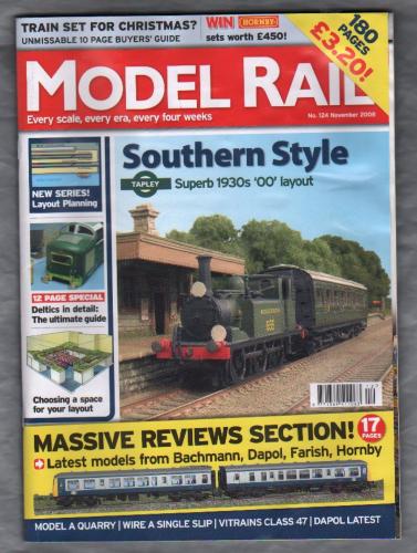 Model Rail - No.124 - November 2008 - `Southern Style-TAPLEY Superb 1930s `00` layout` - Bauer Media Group