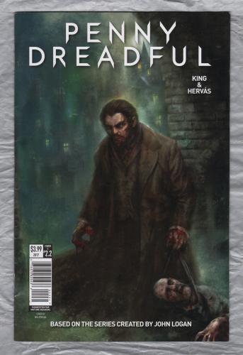 Cover C - No.2.2 - `PENNY DREADFUL` - by Chris King - Illustrated by Jesus Hervas - June 2017 - Published by Titan Comics