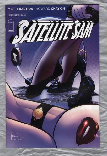 No.9 - `SATELLITE SAM` - `Out` - by Matt Fraction - Illustrated by Howard Chaykin - July 2014 - Published by Image Comics
