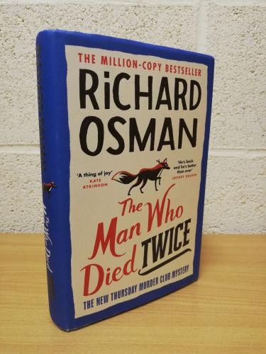 `The Man Who Died TWICE` - Richard Osman - First U.K Edition - First Print - Hardback - Viking - 2021