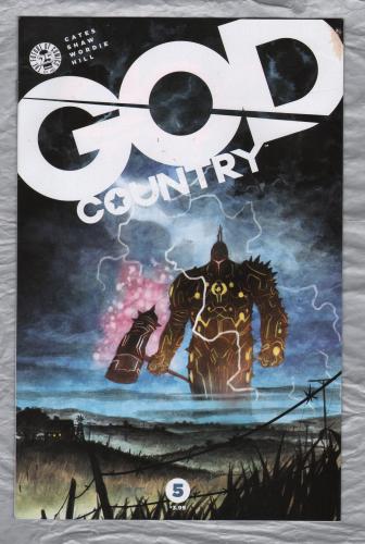 No.5 - `GOD COUNTRY` - by Donny Cates - Illustrated by Geoff Shaw - May 2017 - Published by Image Comics 