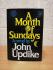 `A Month of Sundays` - John Updike - First U.S Edition - First Print - Hardback - Alfred A. Knopf - 1975