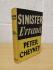 `Sinister Errand` - Peter Cheyney - First U.K Edition - First Print - Hardback - Collins - 1945