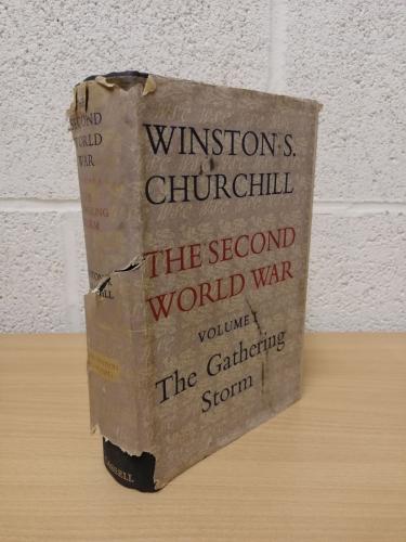 `The Second World War - Vol.1 - The Gathering Storm` - Winston S. Churchill - New Revised Edition - Hardback - November 1949 - Cassell & Co.