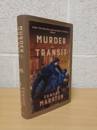 `Murder in Transit` - Edward Marston - First U.K Edition - First Print - Hardback - Allison & Busby - 2024