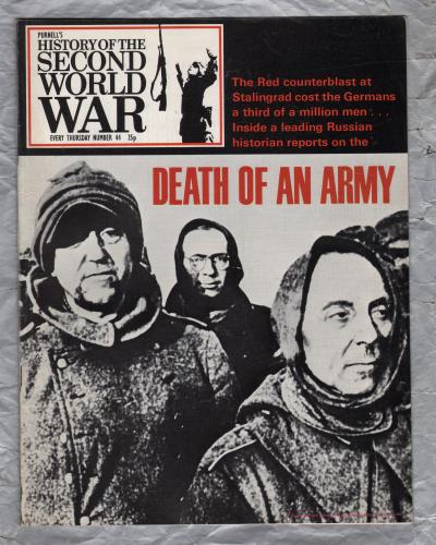 History of the Second World War - Vol.3 - No.44 - `Death of an Army` - B.P.C Publishing. - c1970`s 