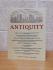 Antiquity - A Quarterly Review of Archaeology - `D.F.Easton: The Troy Treasures in Russia` - Vol.69 Issue 262 - March 1995 - Softcover - Antiquity Publications