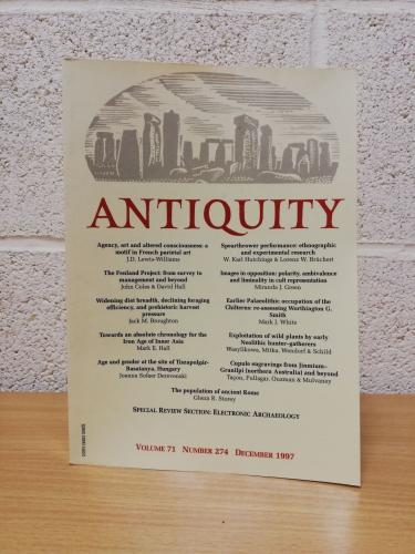 Antiquity - A Quarterly Review of Archaeology - `Special Review Section: Electronic Archaeology` - Vol.71 Issue 274 - December 1997 - Softcover - Antiquity Publications