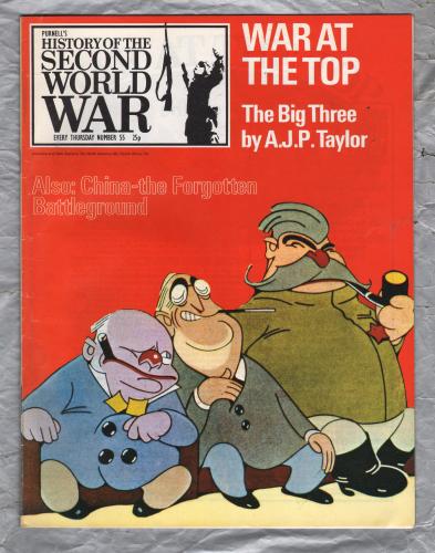 History of the Second World War - Vol.4 - No.55 - `War at the Top` - B.P.C Publishing. - c1970`s    