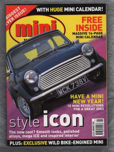 Mini Magazine - January 2003 - `Style Icon` - Published by A&S Publishing Co. Ltd