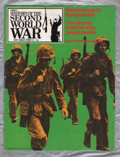 History of the Second World War - Vol.4 - No.56 - `Guadalcanal to Bougainville` - B.P.C Publishing. - c1970`s 