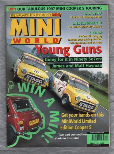 Mini World Magazine - March 1997 - `1300 And 1380 Mega Minis` - Published by Link House Magazines