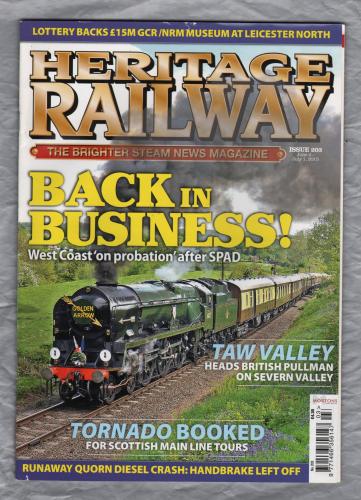 Heritage Railway - No.203 - Jun 4 - Jul 1 2015 - `52F South Blyth` - Published by Mortons Media Group Ltd