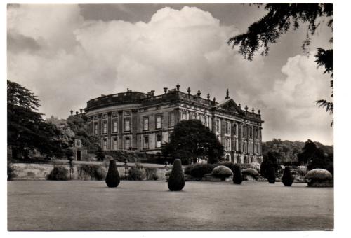 `609 Chatsworth, The North and West Fronts` - Derbyshire - Postally Unused - English Life Publications Ltd Postcard