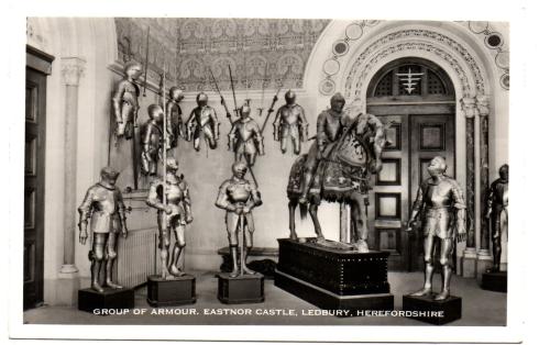 `Group of Armour, Eastnor Castle, Ledbury` - Herefordshire - Postally Unused - Unknown Producer