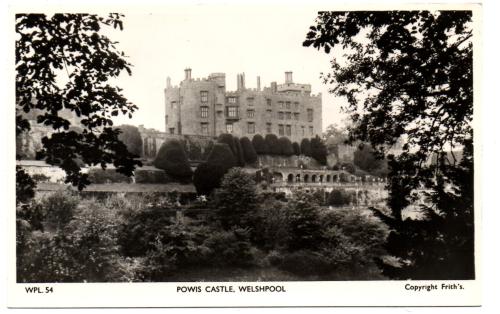 `WPL 54 Powis Castle, Welshpool` - Postally Unused - Frith`s Postcard.