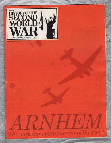 History of the Second World War - Vol.5 - No.73 - `Arnhem` - B.P.C Publishing. - c1970`s 
