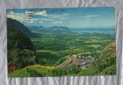 `Nuuanu Pali-(Precipice)` - Postally Used - Honolulu 1971 Postmark - Ray Helbig`s Hawaiian Service Postcard