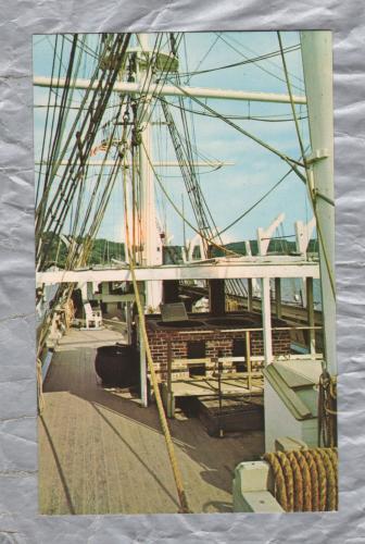 `Mystic Seaport, A Living Maritime Museum In Mystic, Connecticut` - Postally Unused - Plastichrome Postcard