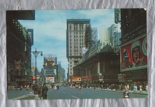 `Times Square` - Postally Unused - Progressive Publications Postcard
