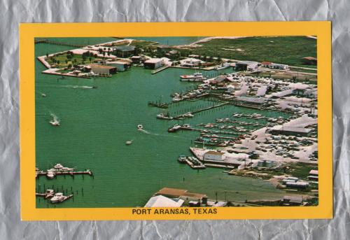 `Port Aransas, Texas` - Postally Unused - Frank Whaley Postcards Postcard