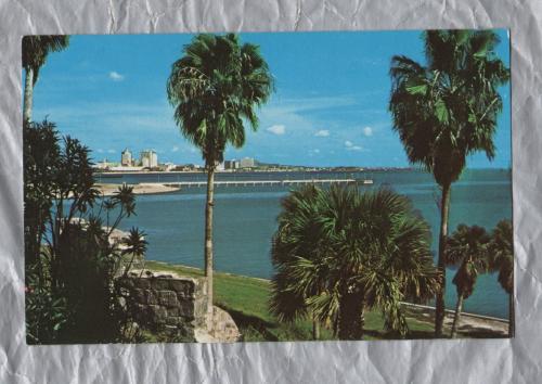 `A View Of Corpus Christi, Texas` - Postally Unused - Frank Whalley Postcards Postcard