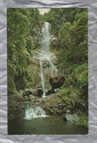 `Wailua Falls, Hana, Maui, Hawaiian Islands` - Postally Unused - Pacific Film Corps Postcard