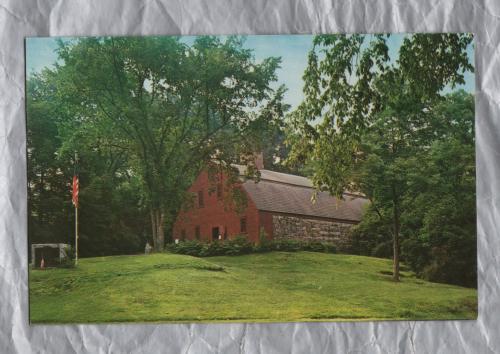 `Old Gaol Museum (1653), York, Maine` - Postally Unused - L.H.Frohman Postcard
