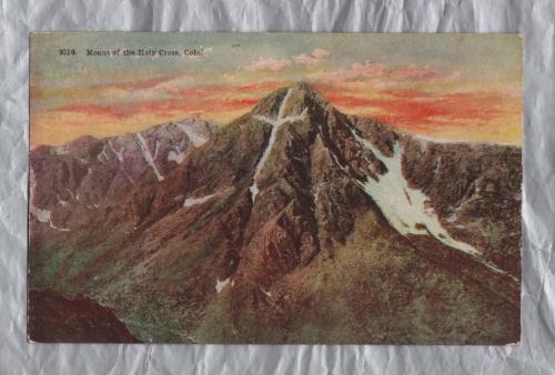 `3010. Mount Of The Holy Cross, Colo` - Postally Unused - Unknown Producer