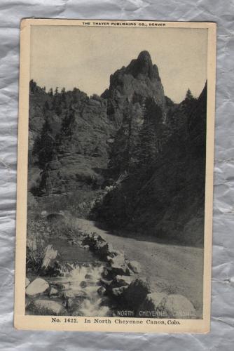 `No.1622 In North Cheyanne Canon, Colo` - Postally Unused - Thayer Publishing Co. Postcard