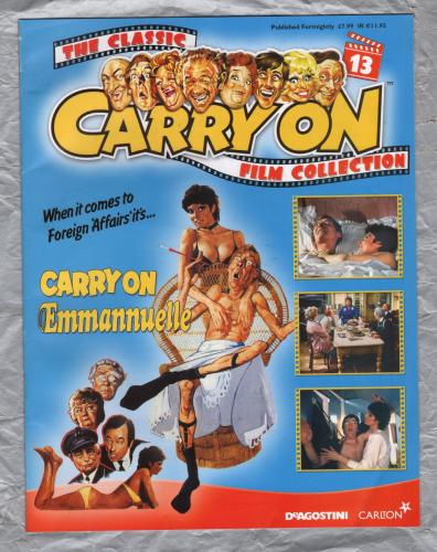 The Classic CARRY ON Film Collection - 2004 - No.13 - `Carry On Emmannuelle` - Published by De Agostini UK Ltd - (No DVD, Magazine Only) 
