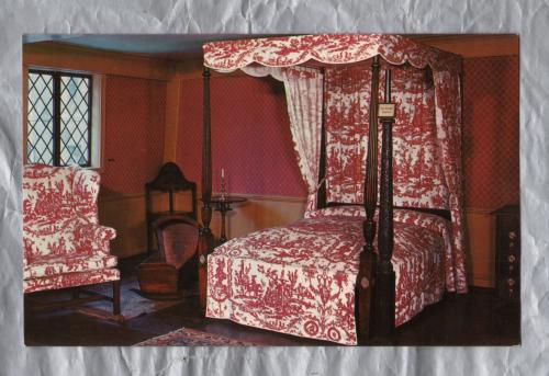 `Bedroom - Paul Revere House, North Square, Boston...` - Postally Unused - The Paul Revere House Postcard