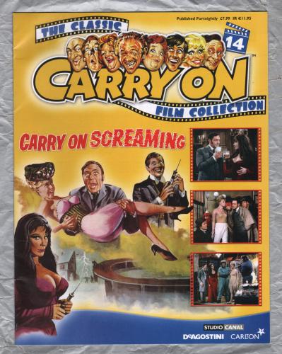 The Classic CARRY ON Film Collection - 2004 - No.14 - `Carry On Screaming` - Published by De Agostini UK Ltd - (No DVD, Magazine Only) 